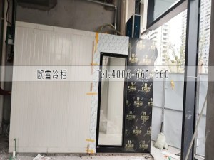 浙江溫州15立方的冷藏冷庫（單系統(tǒng)冷藏雙溫庫）安裝案例